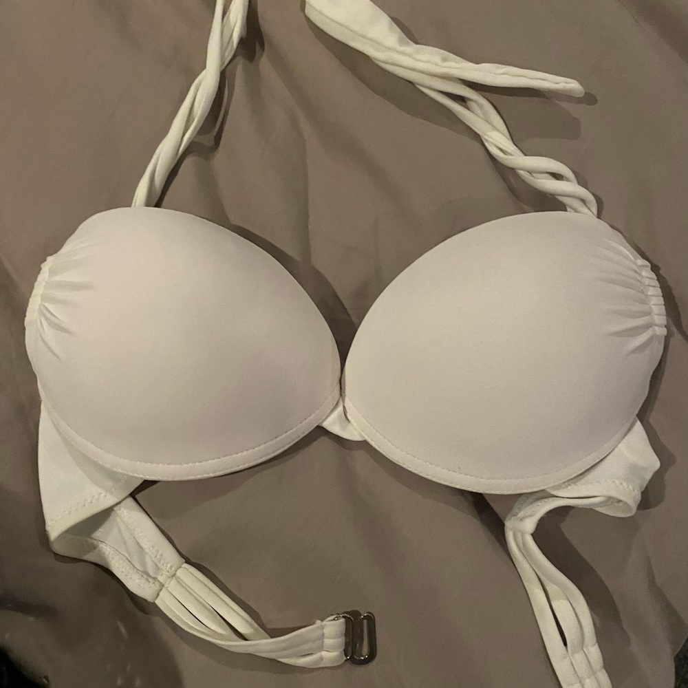White bikini top size M